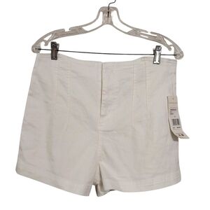🎟️BOGO FREE🎟️ NWT Madden Girl White High Waisted Short Shorts Sz 31